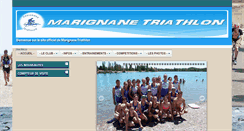 Desktop Screenshot of marignane-triathlon.com